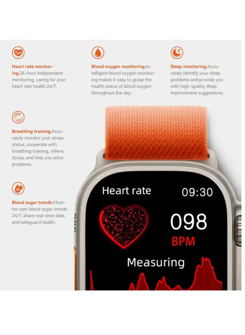 ساعة برو سيريز ألترا الذكية | خيارات متعددة للأحزمة