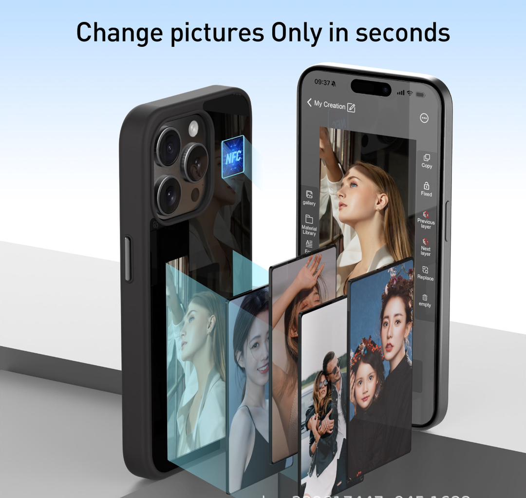 حافظة هاتف ذكية بحبر NFC