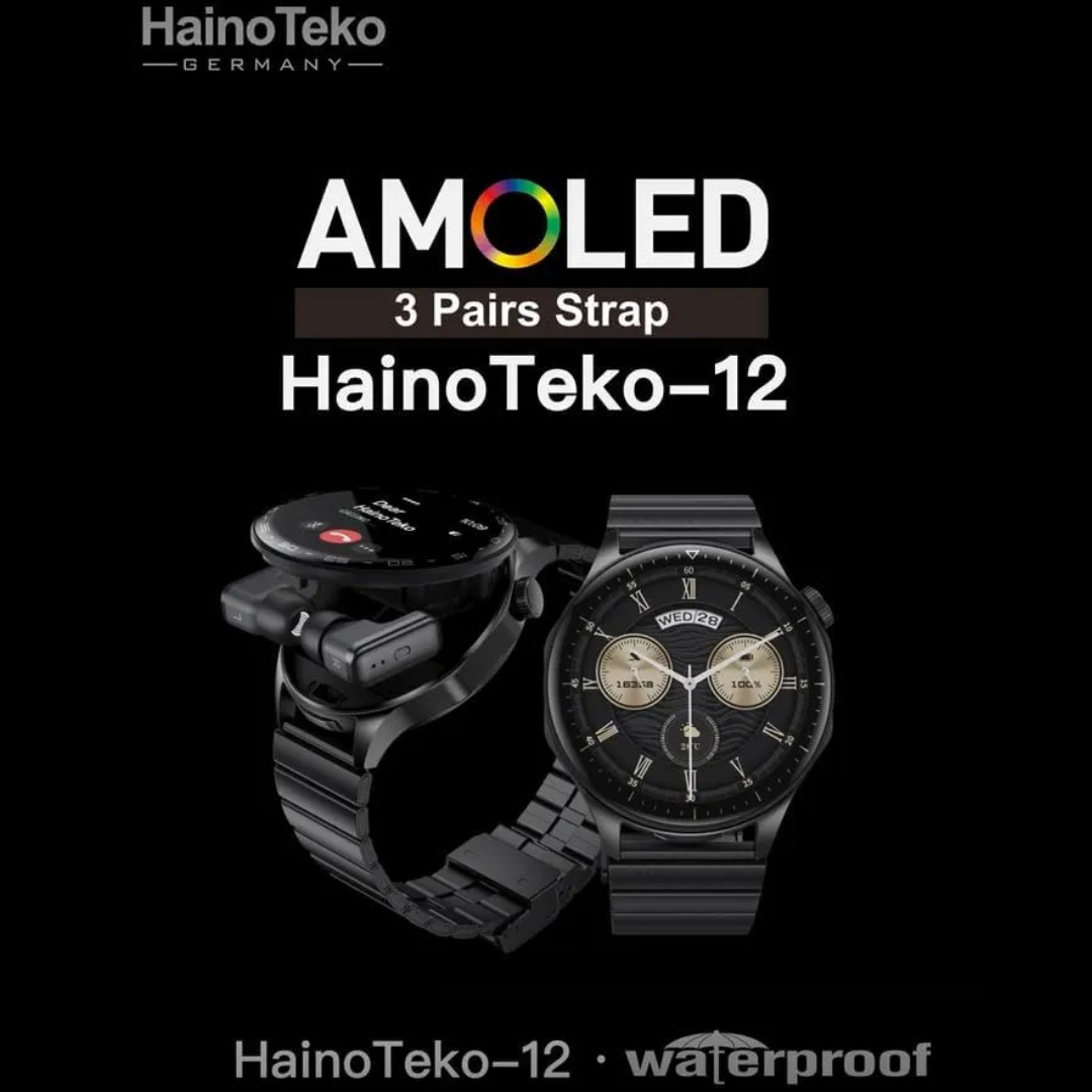 HainoTeko 12 - 2 In 1 Waterproof Smartwatch