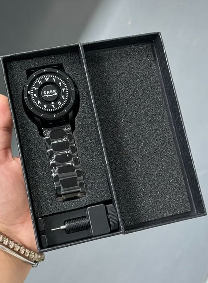 ساعة صبر المغناطيسية العربية