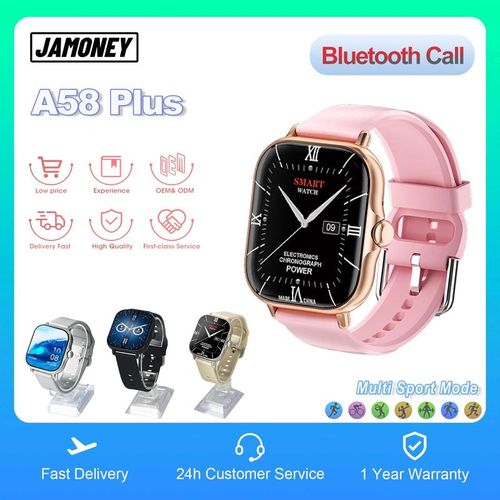 A58 بلس 8 في 1 مجموعة الساعات الذكية