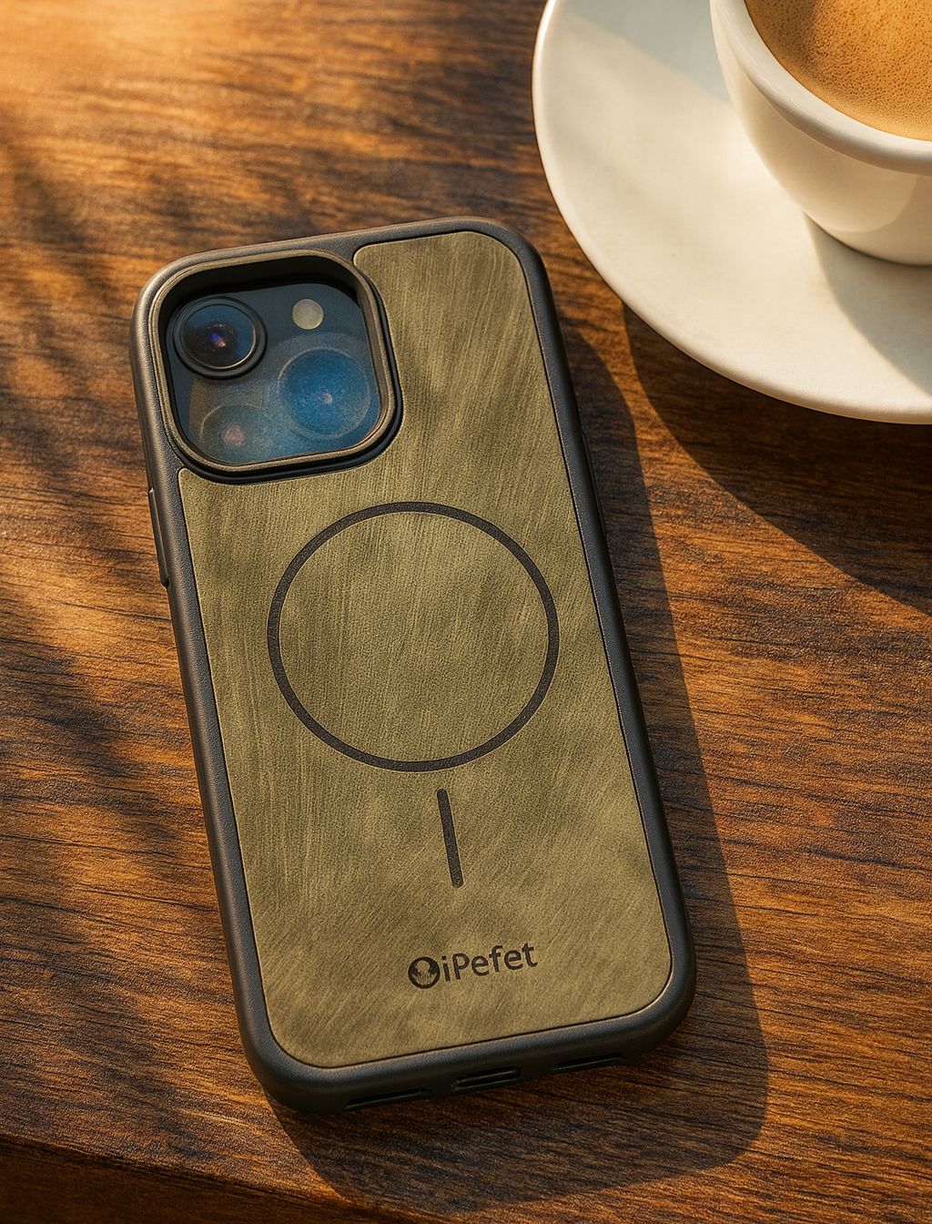 Iphone Case - Leather Texture Case for iPhone