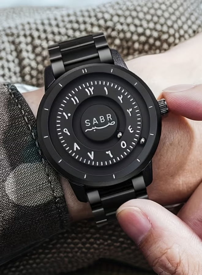 ساعة صبر المغناطيسية العربية