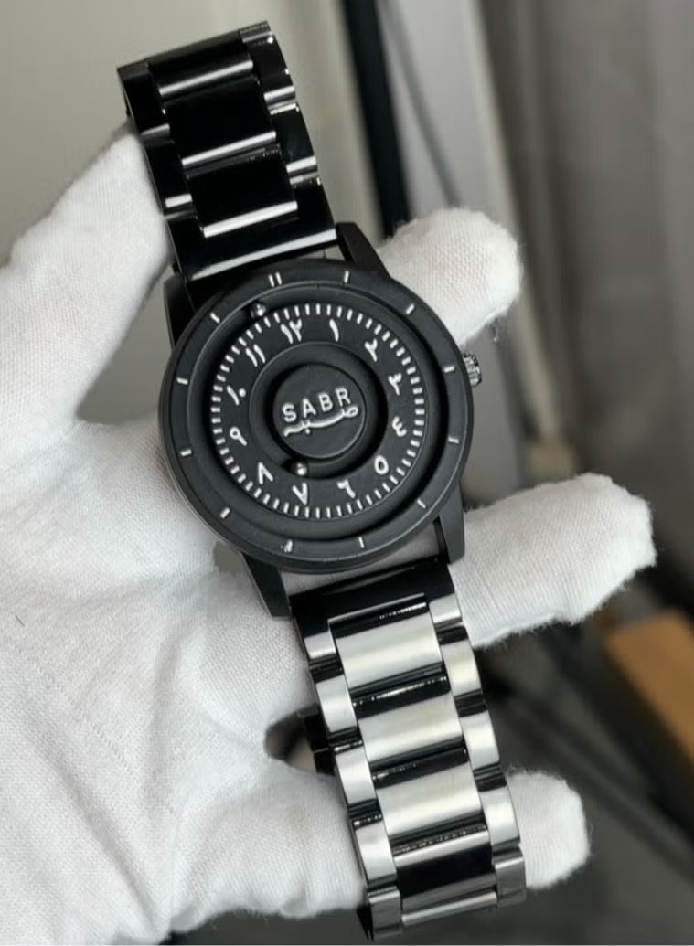 ساعة صبر المغناطيسية العربية