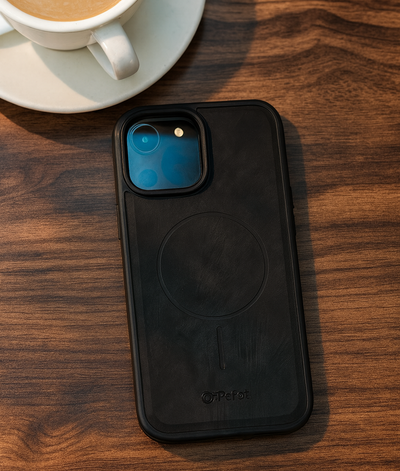 Iphone Case - Leather Texture Case for iPhone