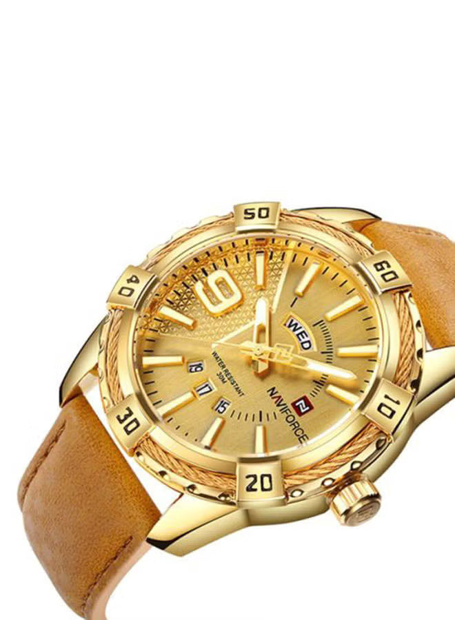 ساعة تناظرية مقاومة للماء