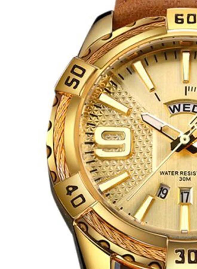 ساعة تناظرية مقاومة للماء