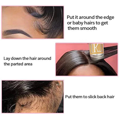 عصا شمع الشعر من IKT | تصفيف الشعر المجعد، إصلاح الشعر الرقيق