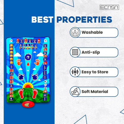 سجادة صلاة تعليمية للأطفال مع مكبر صوت