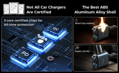 شاحن قابل للسحب 4 في 1