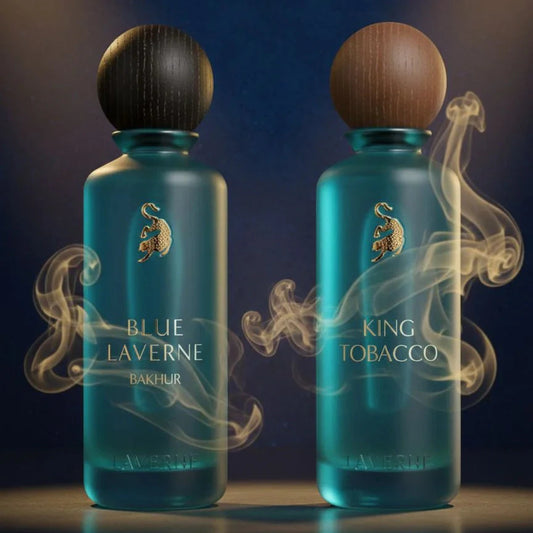 مجموعة من بخور لافيرن بلو وتبغ كينج - 200 مل