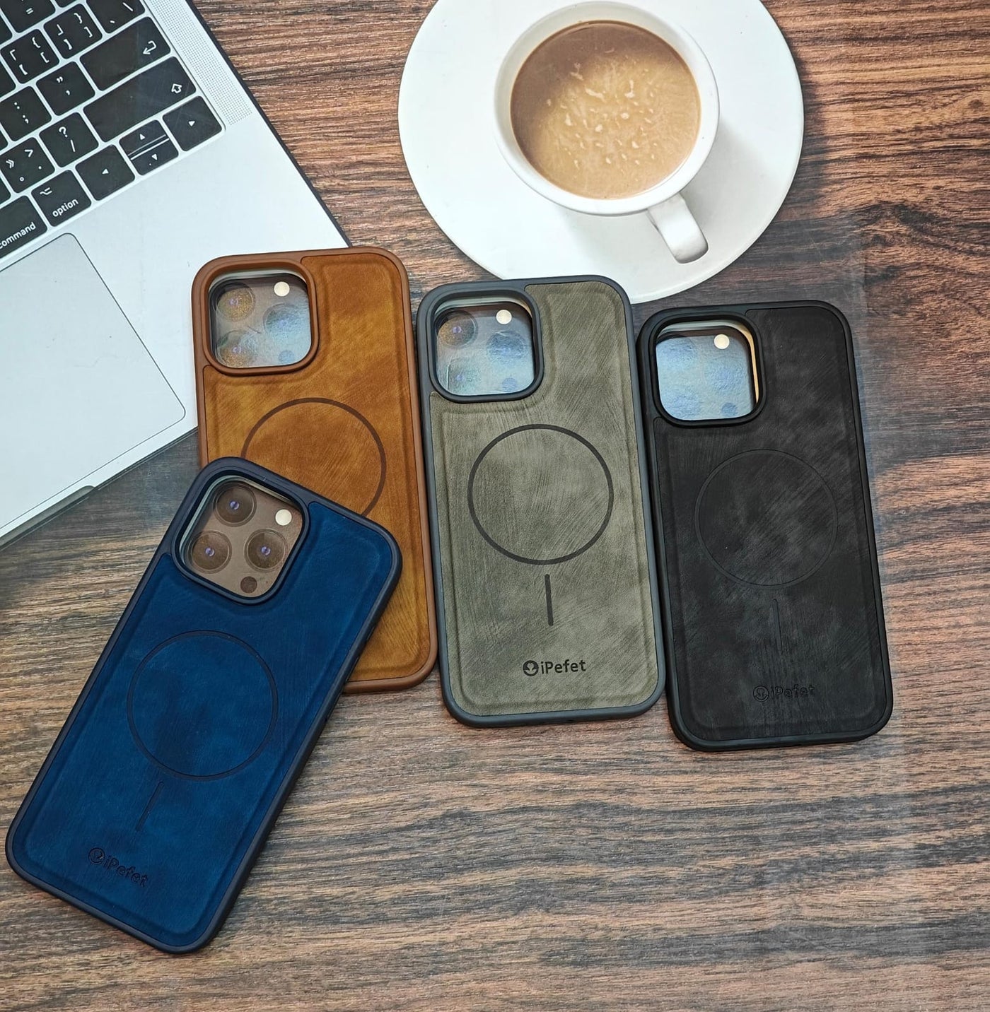 Iphone Case - Leather Texture Case for iPhone